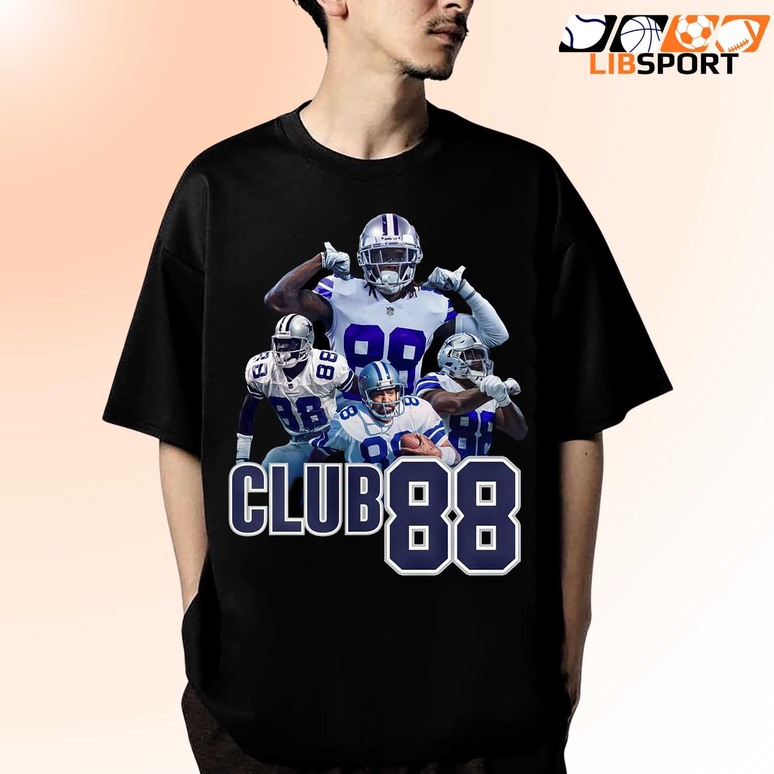 Dallas Cowboys Club 88 T-Shirt, Nfl Football Tee, Unisex T-Shirt